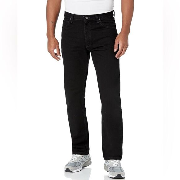 Wrangler Authentics Men's Classic 5-Pocket Regular Fit Cotton Jean NEW Black